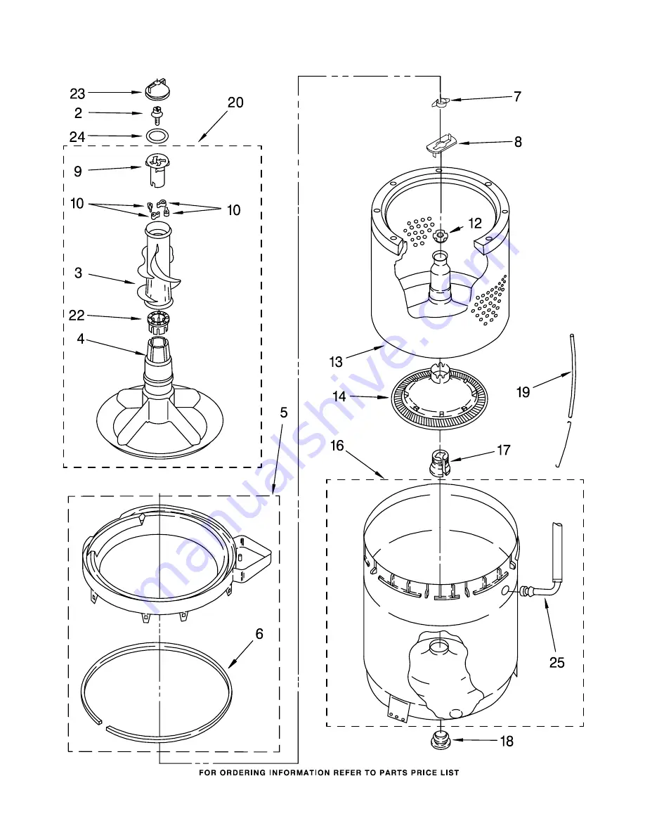 Whirlpool LSS8244AQ0 Parts List Download Page 5