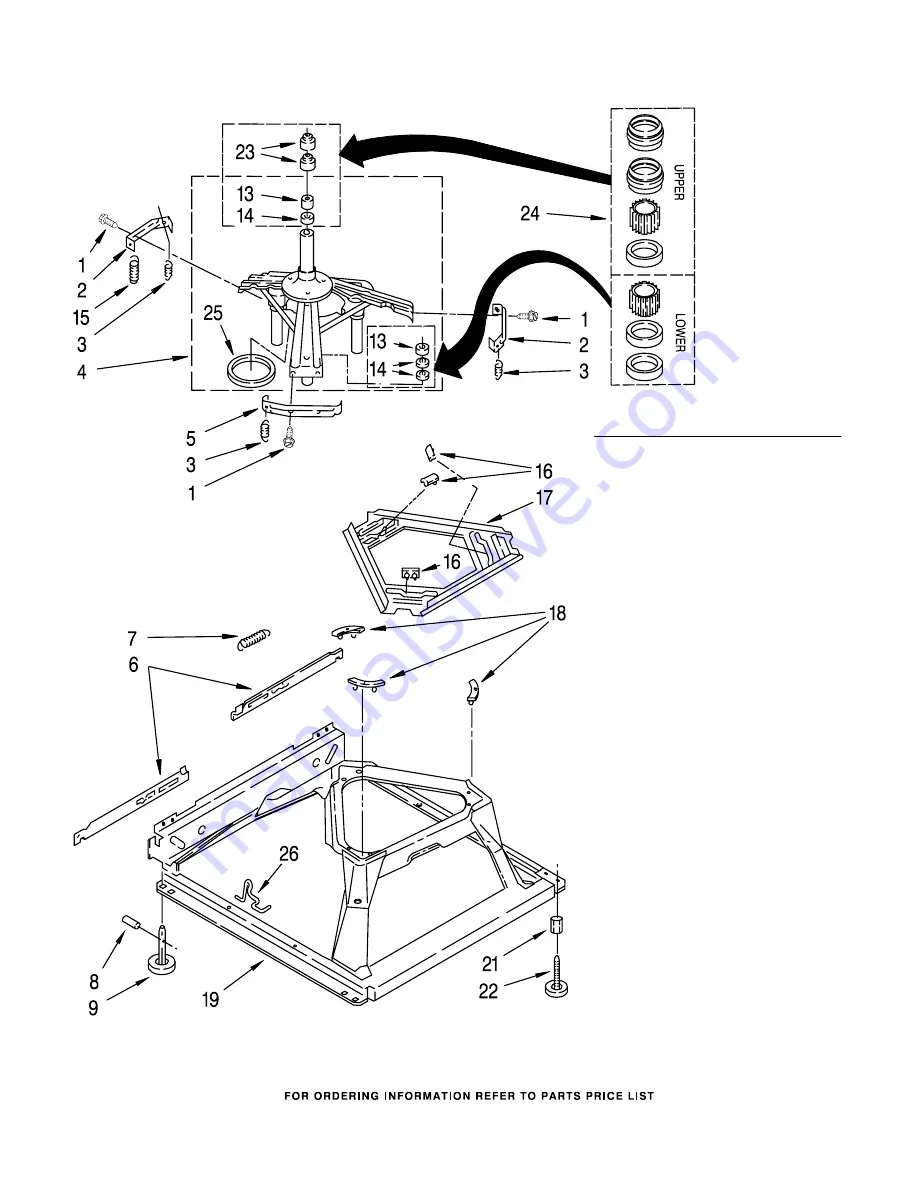 Whirlpool LSV8244BN0 Parts List Download Page 8