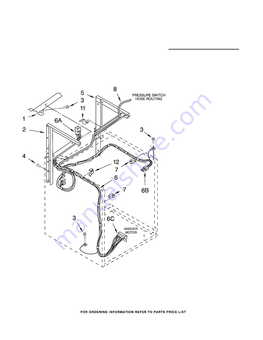 Whirlpool LTG5243DQ4 Control Panel Parts Download Page 7