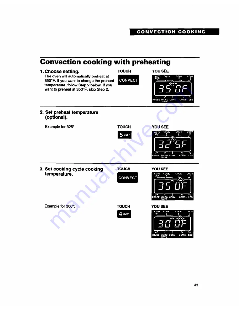 Whirlpool MC8130XA Use And Care Manual Download Page 43