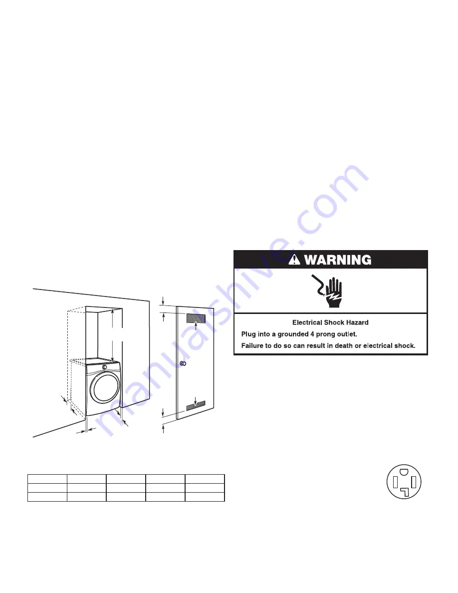 Whirlpool MED8200FC Скачать руководство пользователя страница 6