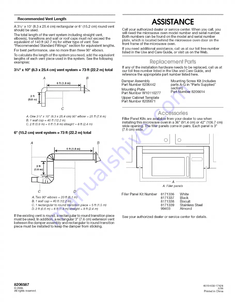 Whirlpool MH1160XSB Скачать руководство пользователя страница 12