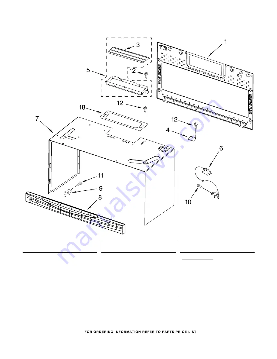 Whirlpool MH3184XPB3 Parts List Download Page 7