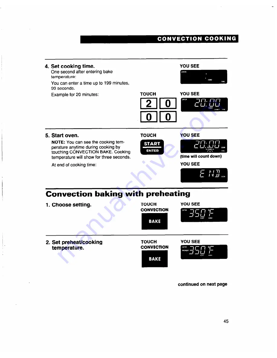 Whirlpool MH9115XB Скачать руководство пользователя страница 45