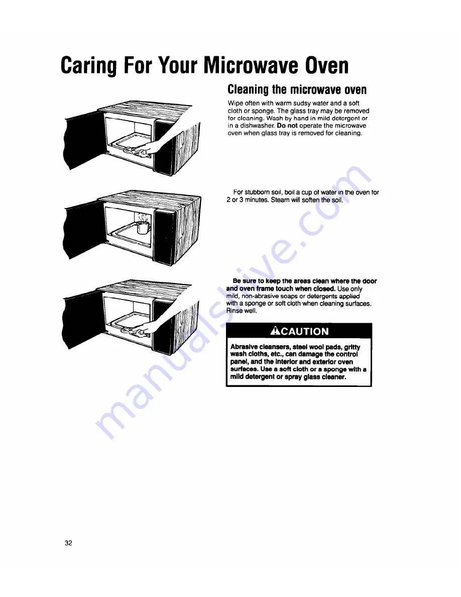 Whirlpool MS2100XW Use And Care Manual Download Page 32