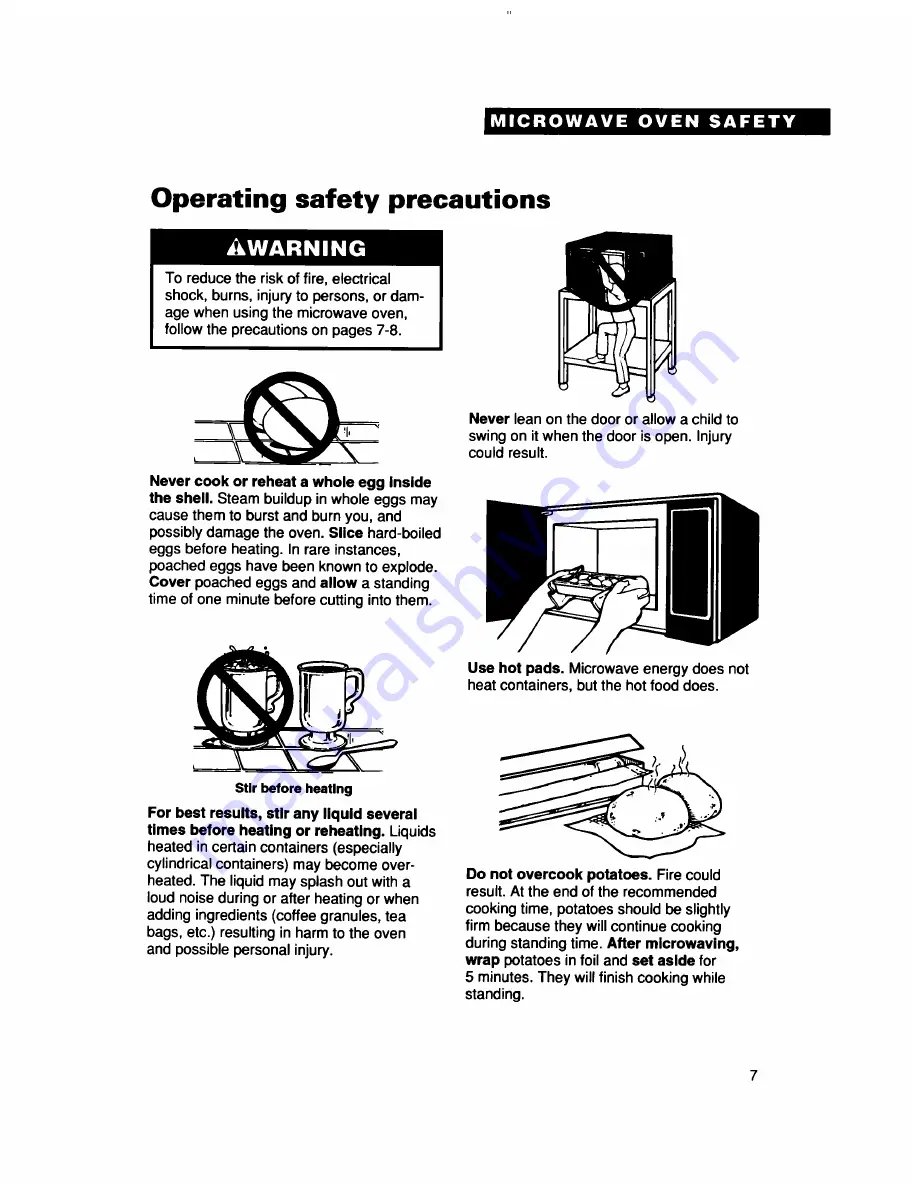 Whirlpool MT5111XD Use And Care Manual Download Page 7