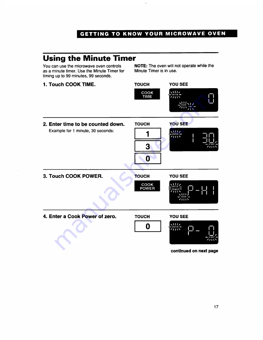 Whirlpool MT5111XD Use And Care Manual Download Page 17