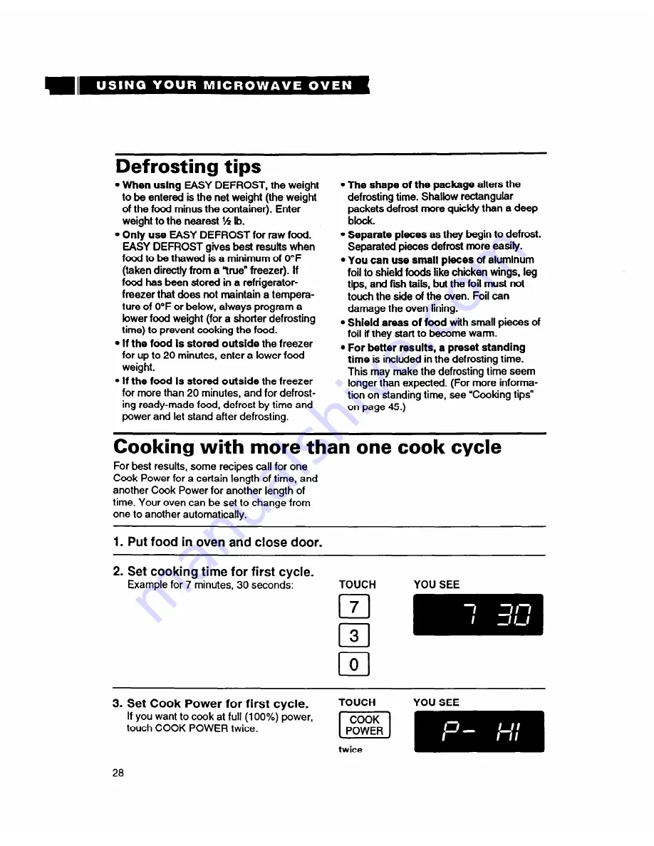 Whirlpool MT9160XBB Use And Care Manual Download Page 28