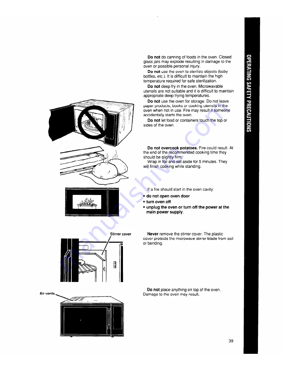 Whirlpool MW7500XW Скачать руководство пользователя страница 39