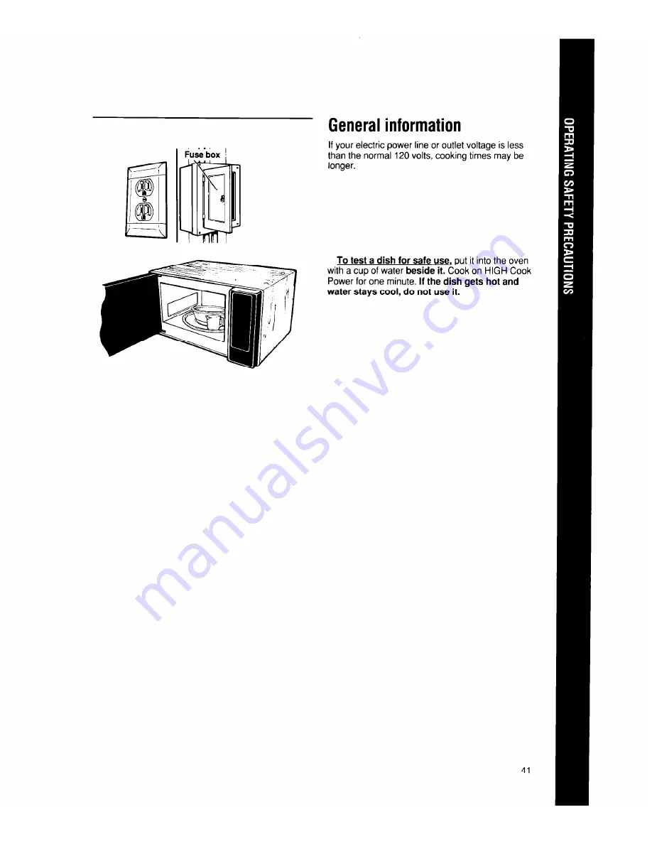 Whirlpool MW7500XW Скачать руководство пользователя страница 41