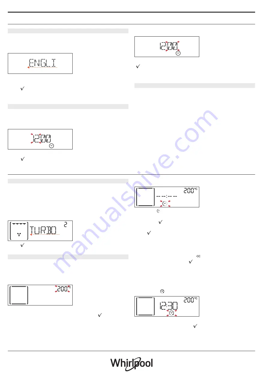 Whirlpool OAKZ9156PIX Daily Reference Manual Download Page 4