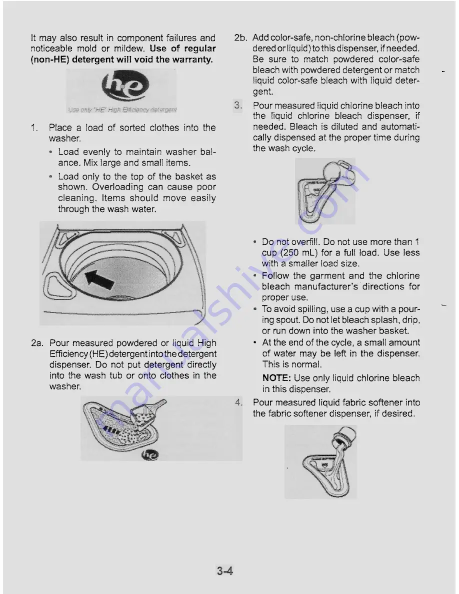 Whirlpool Oasis HE 2006 Скачать руководство пользователя страница 18