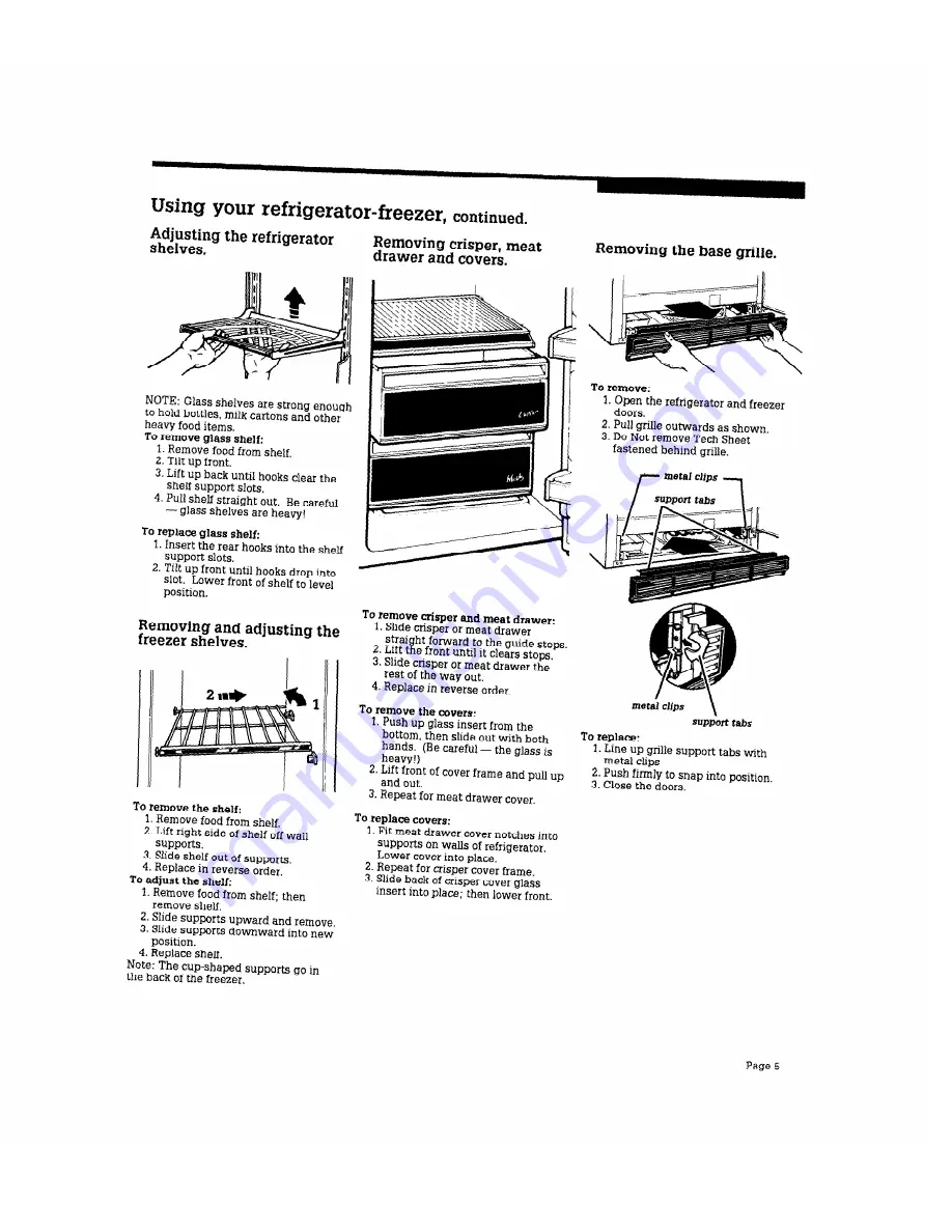 Whirlpool OR-069 Care Manual Download Page 5