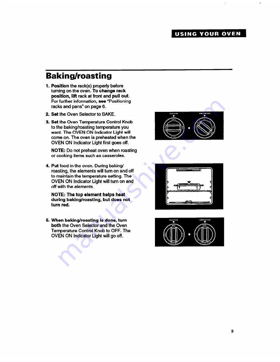 Whirlpool RB1005PXY Use And Care Manual Download Page 9