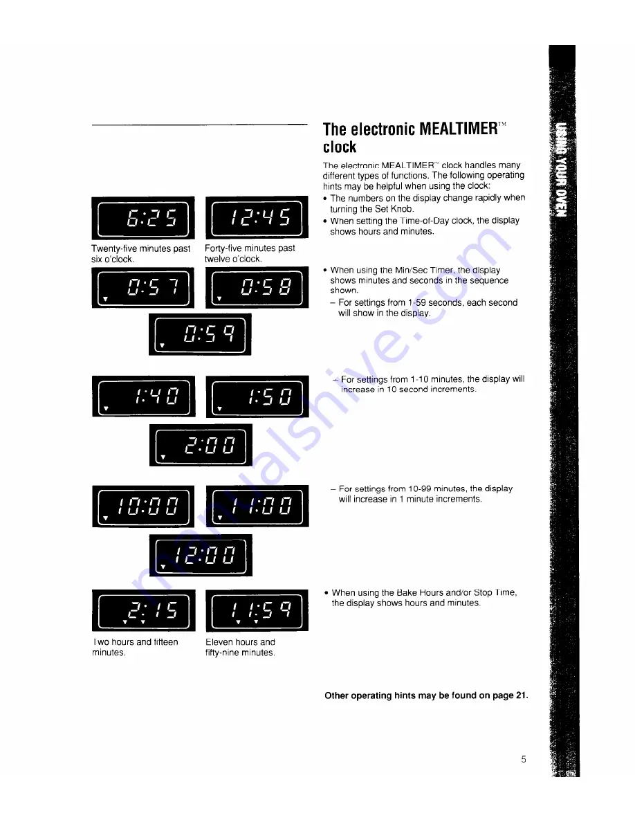 Whirlpool RB160PXX Use And Care Manual Download Page 5