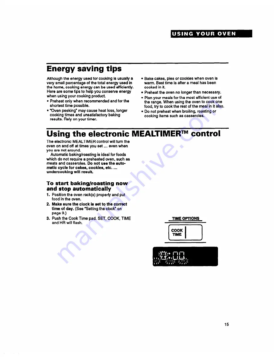 Whirlpool RB262PXY Скачать руководство пользователя страница 15