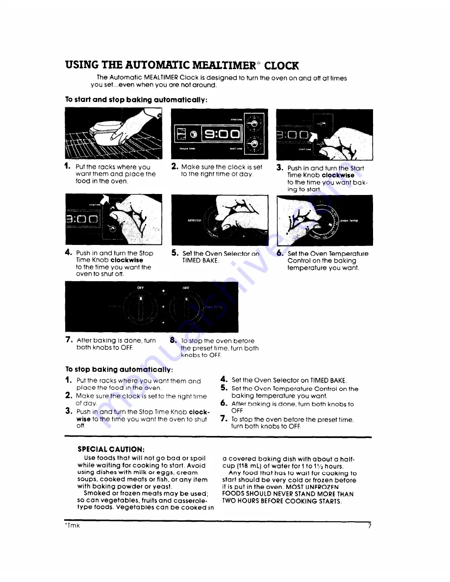 Whirlpool RB26OOPXK Use And Care Manual Download Page 7