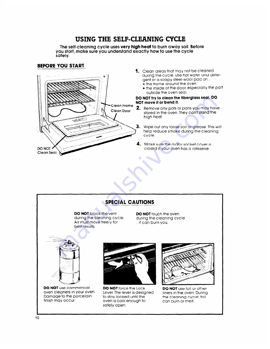 Whirlpool RB26OOPXK Скачать руководство пользователя страница 10