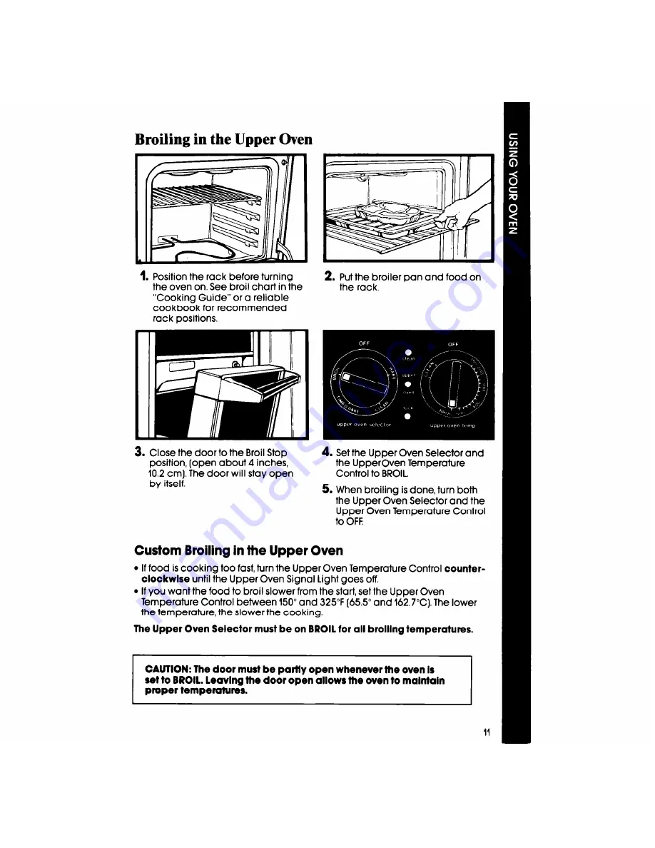 Whirlpool RB275PXK Use & Care Manual Download Page 11