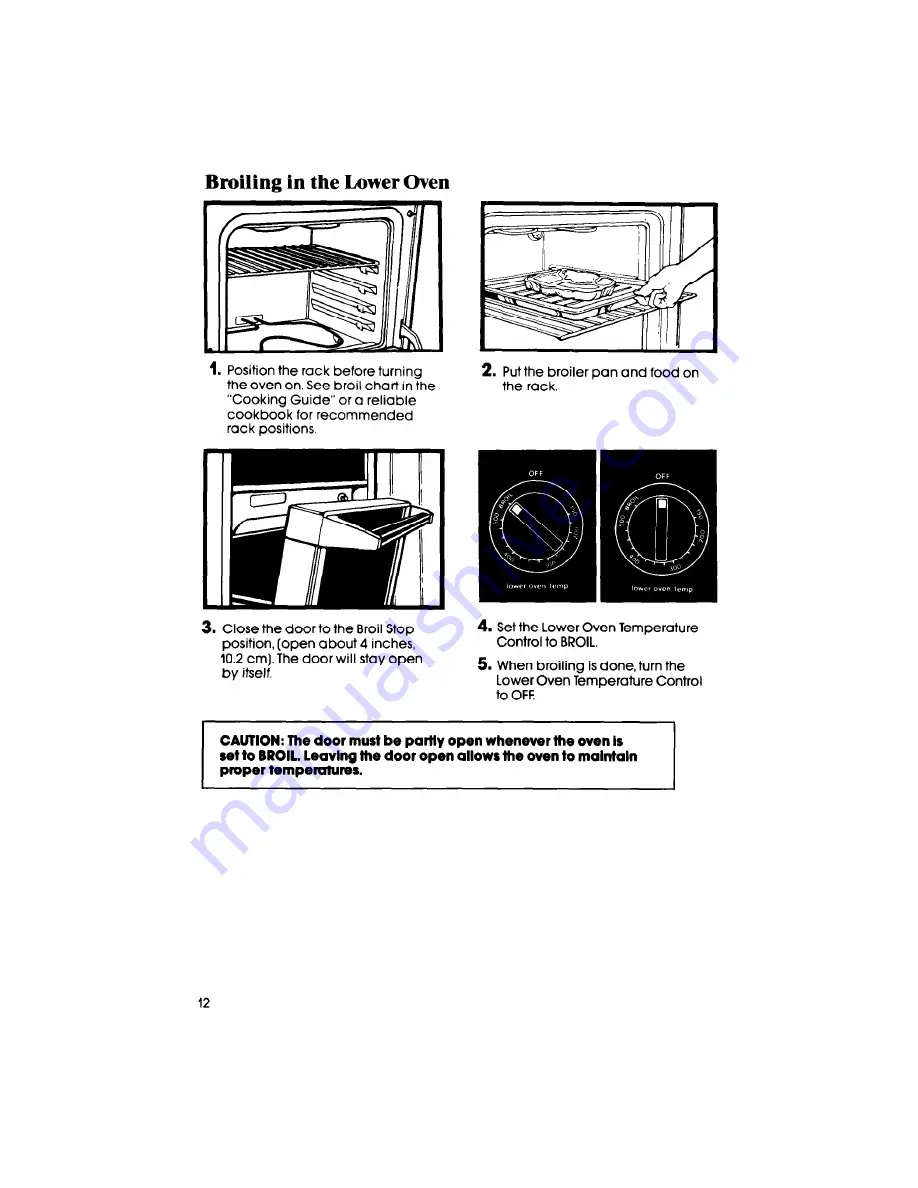 Whirlpool RB275PXK Use & Care Manual Download Page 12