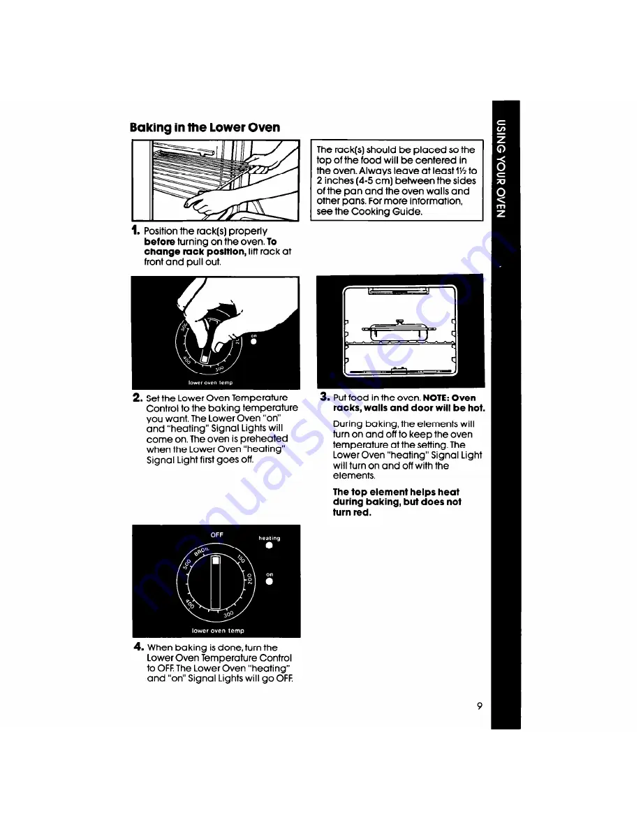 Whirlpool RB275PXV Use & Care Manual Download Page 9