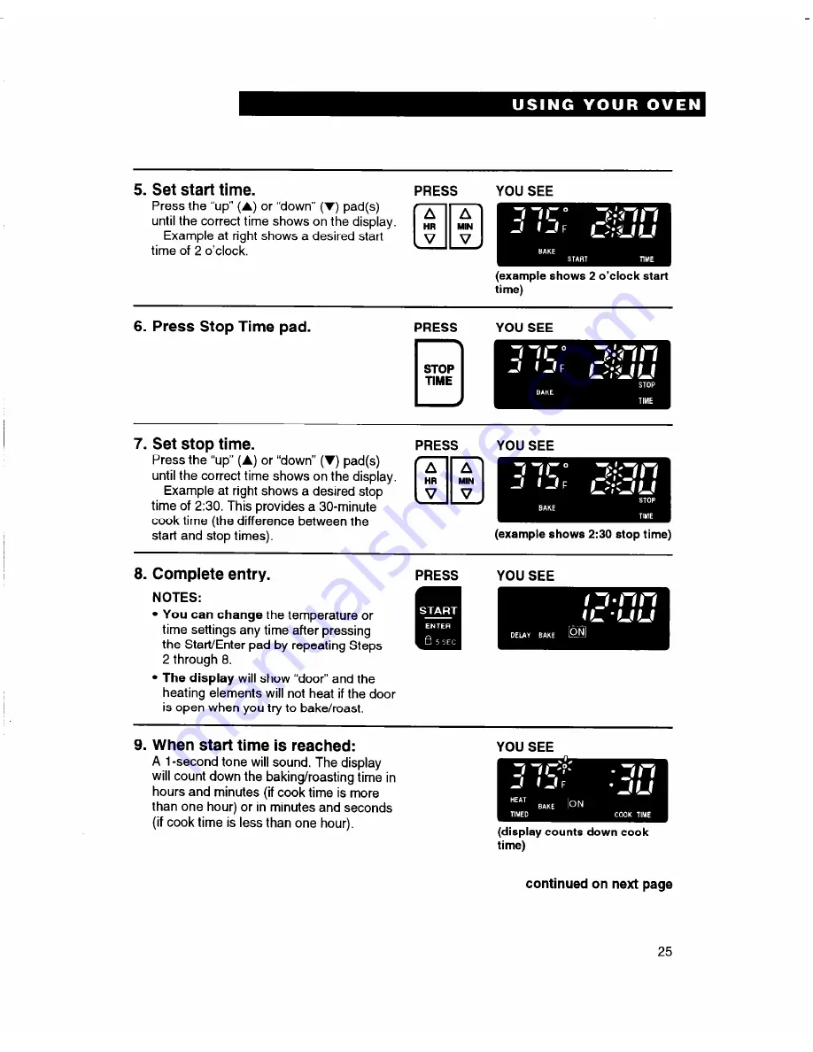 Whirlpool RBD245PD Use And Care Manual Download Page 25