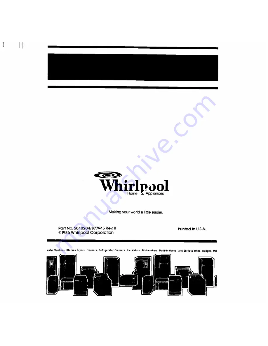 Whirlpool RC8600XP Use And Care Manual Download Page 12