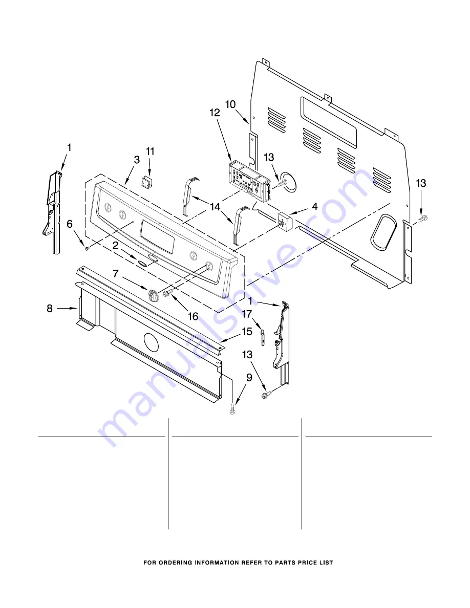 Whirlpool RF212PXSQ4 Parts List Download Page 2