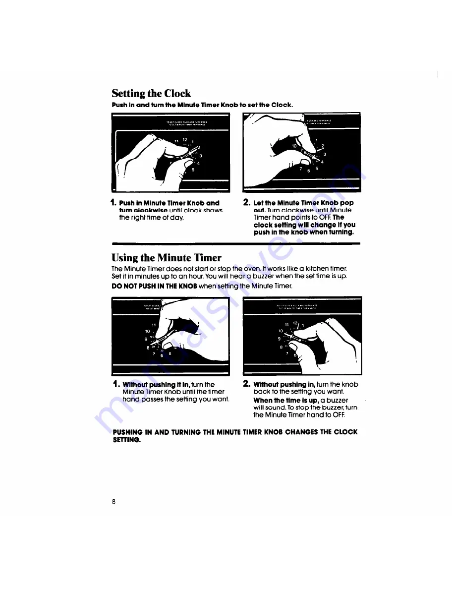 Whirlpool RF327PXV Use & Care Manual Download Page 8