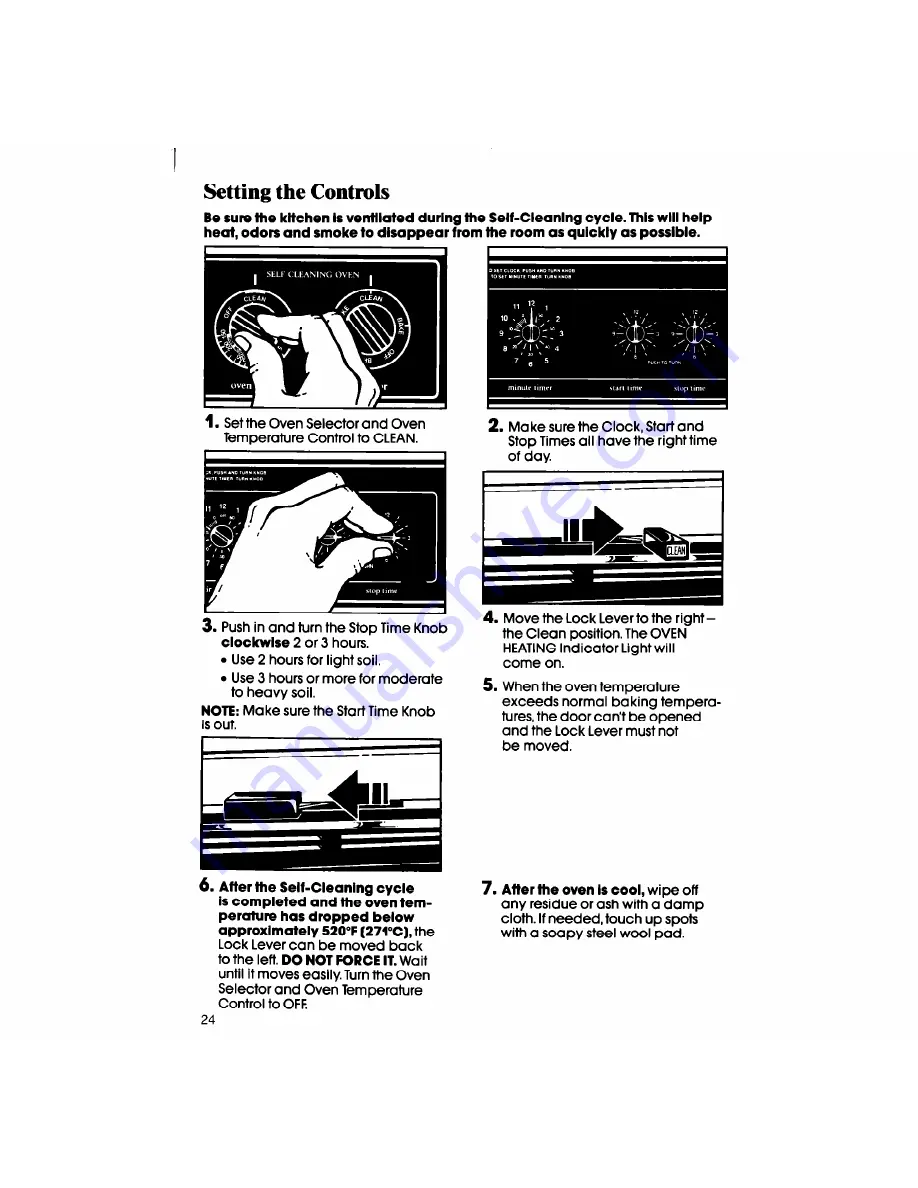 Whirlpool RF360BX Use And Care Manual Download Page 24