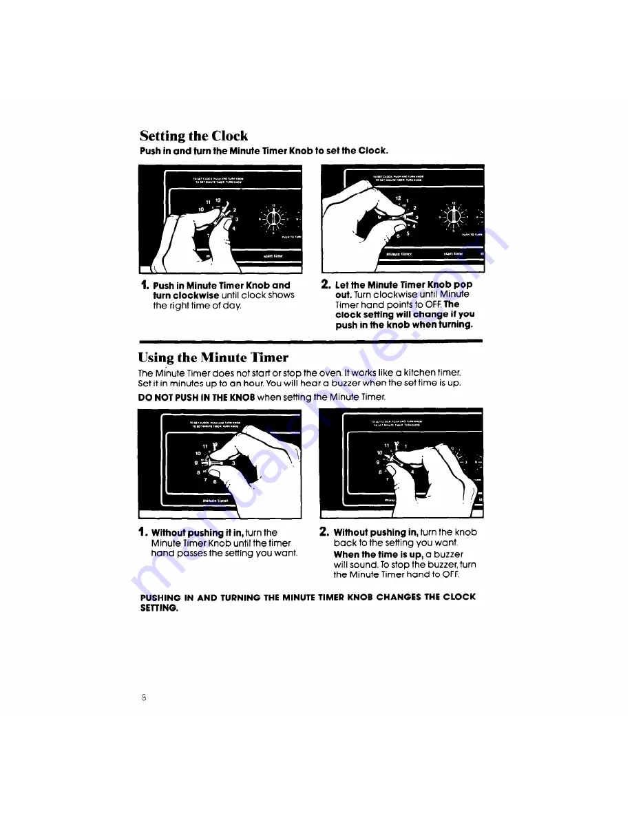 Whirlpool RF360BXW Use & Care Manual Download Page 8