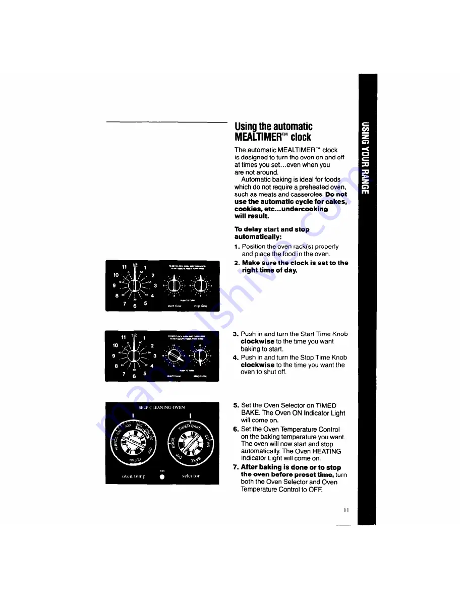 Whirlpool RF366BXV Скачать руководство пользователя страница 11