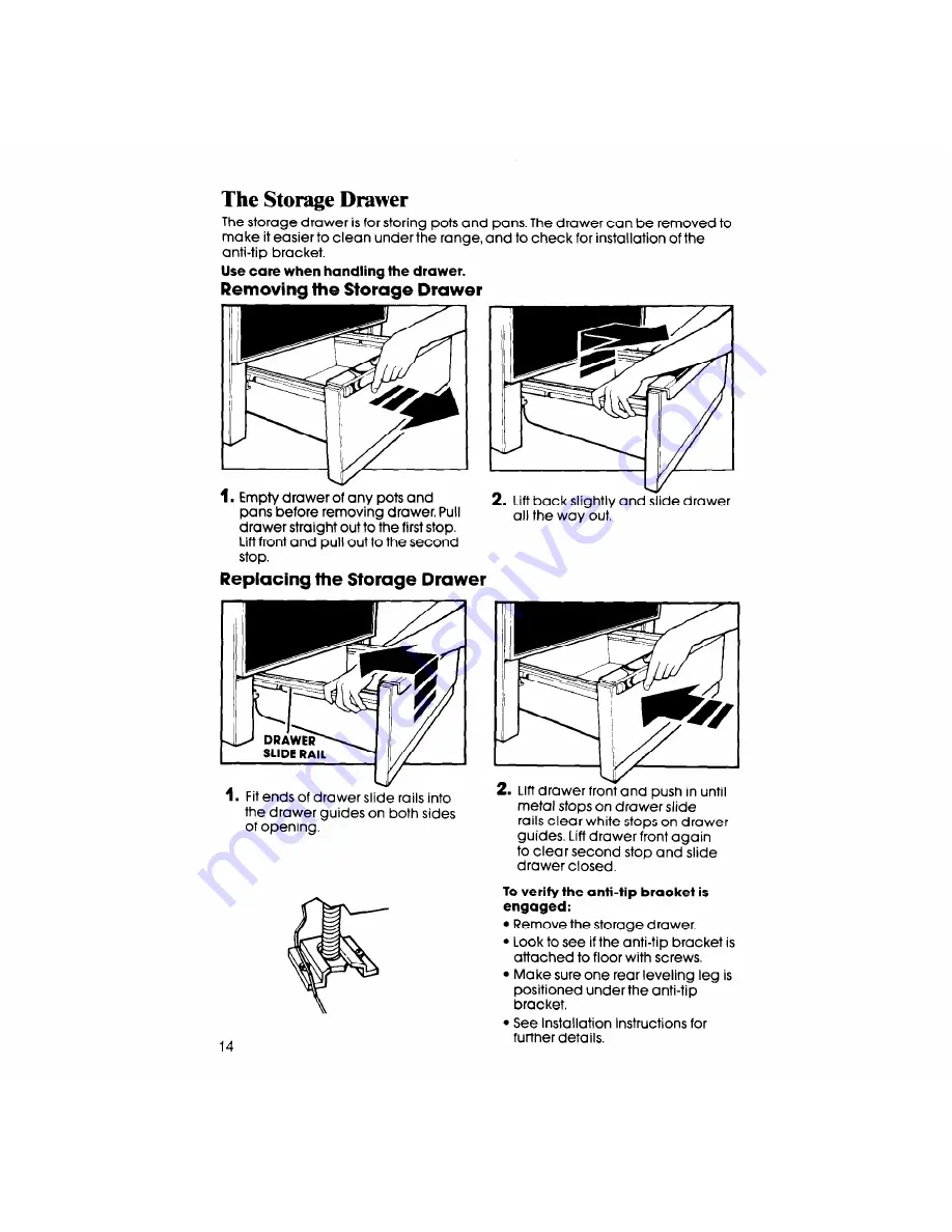 Whirlpool RF377PXX Use & Care Manual Download Page 14