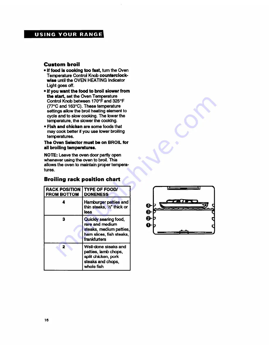 Whirlpool RF377PXY Скачать руководство пользователя страница 16