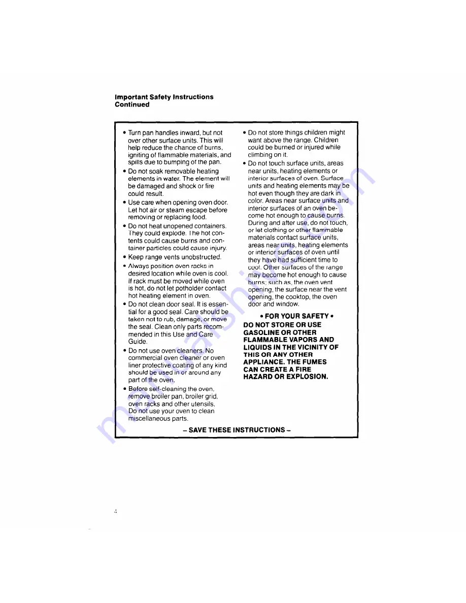 Whirlpool RF390PXW Use And Care Manual Download Page 4