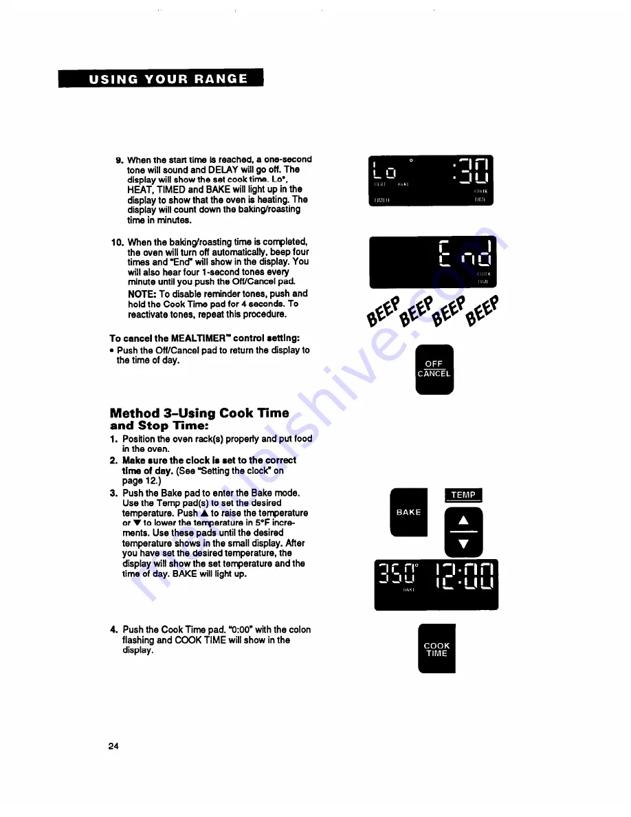 Whirlpool RF396PCY Скачать руководство пользователя страница 24