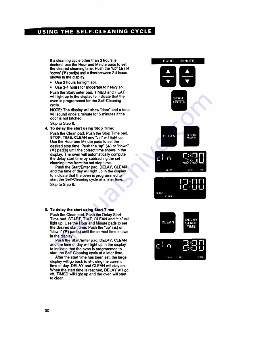 Whirlpool RF396PCY Use And Care Manual Download Page 30