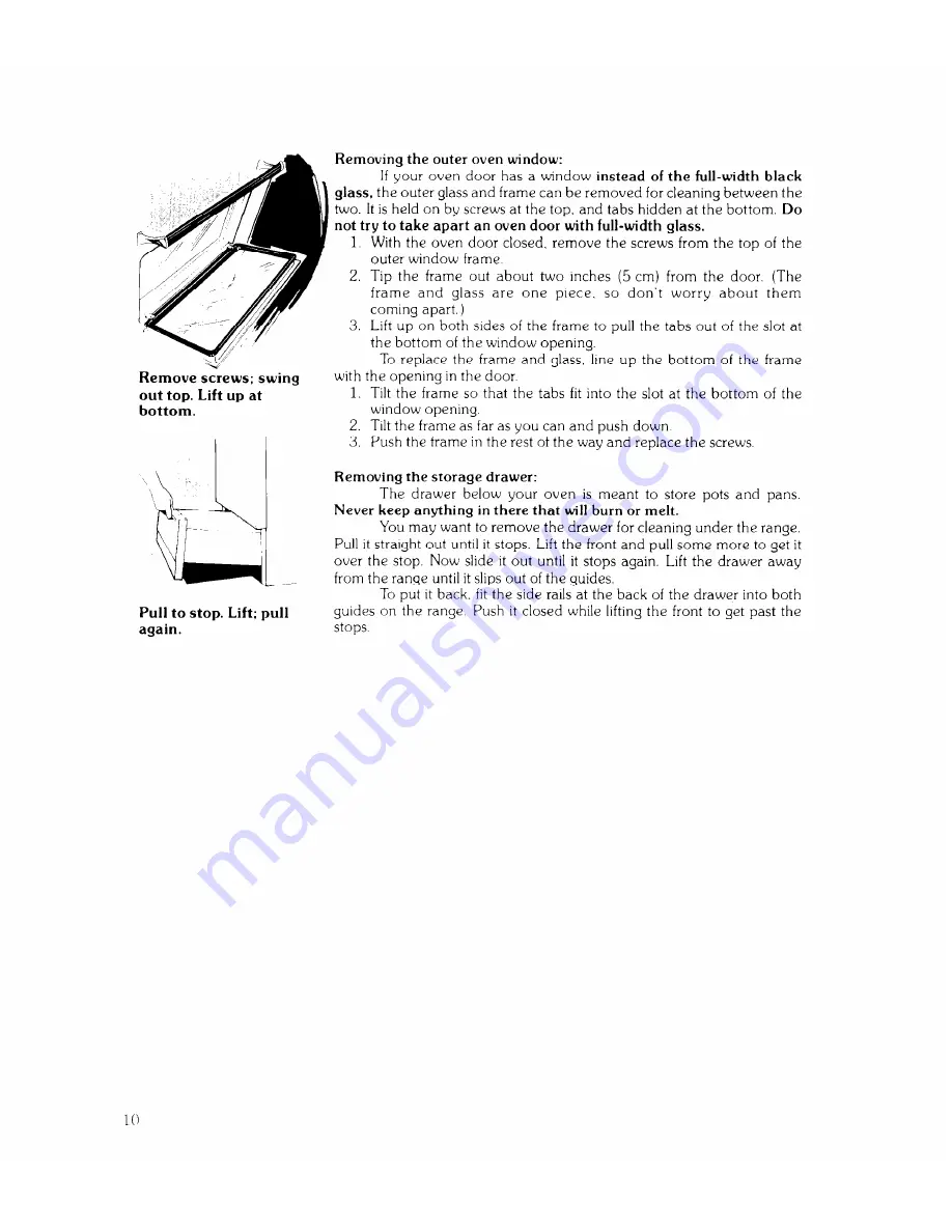 Whirlpool RJE-3100 Скачать руководство пользователя страница 10