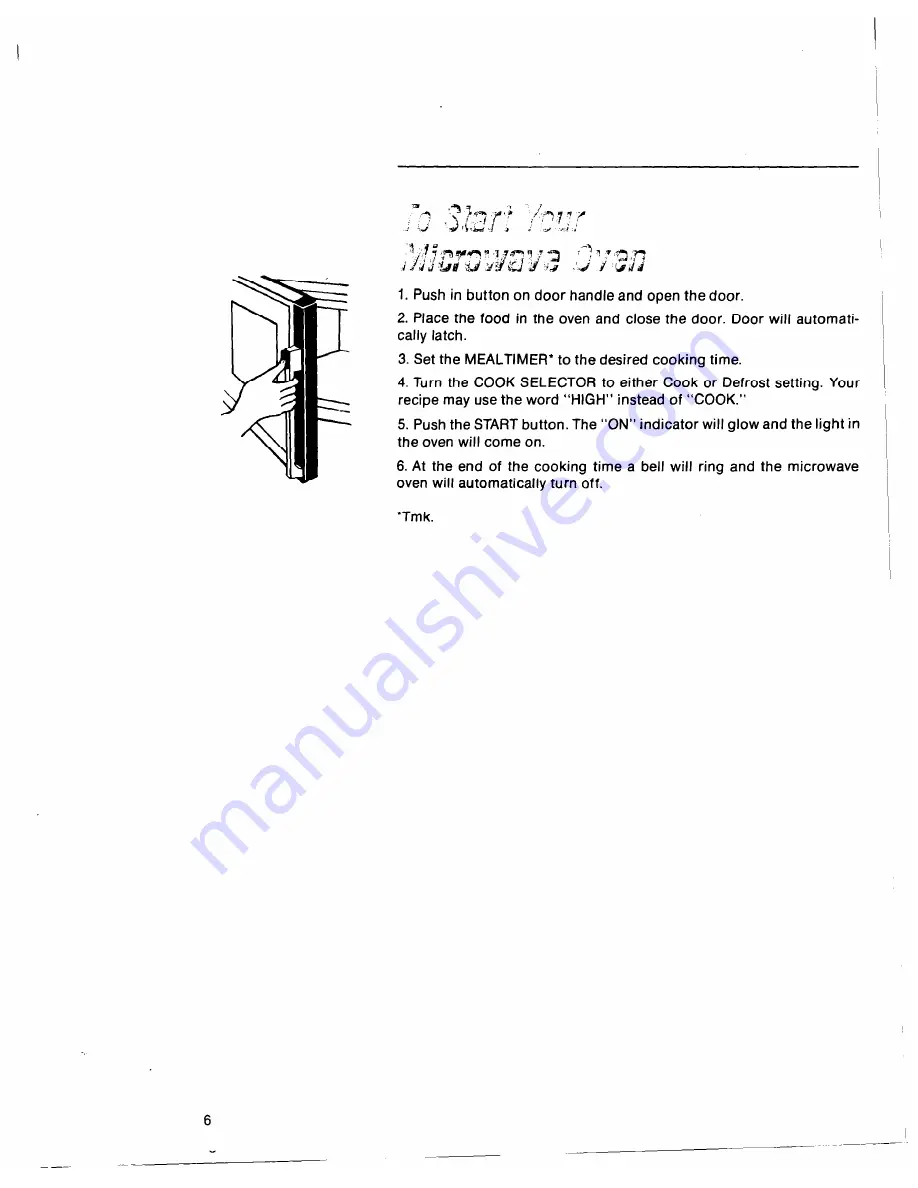 Whirlpool RJM 7100 Use And Care Manual Download Page 6