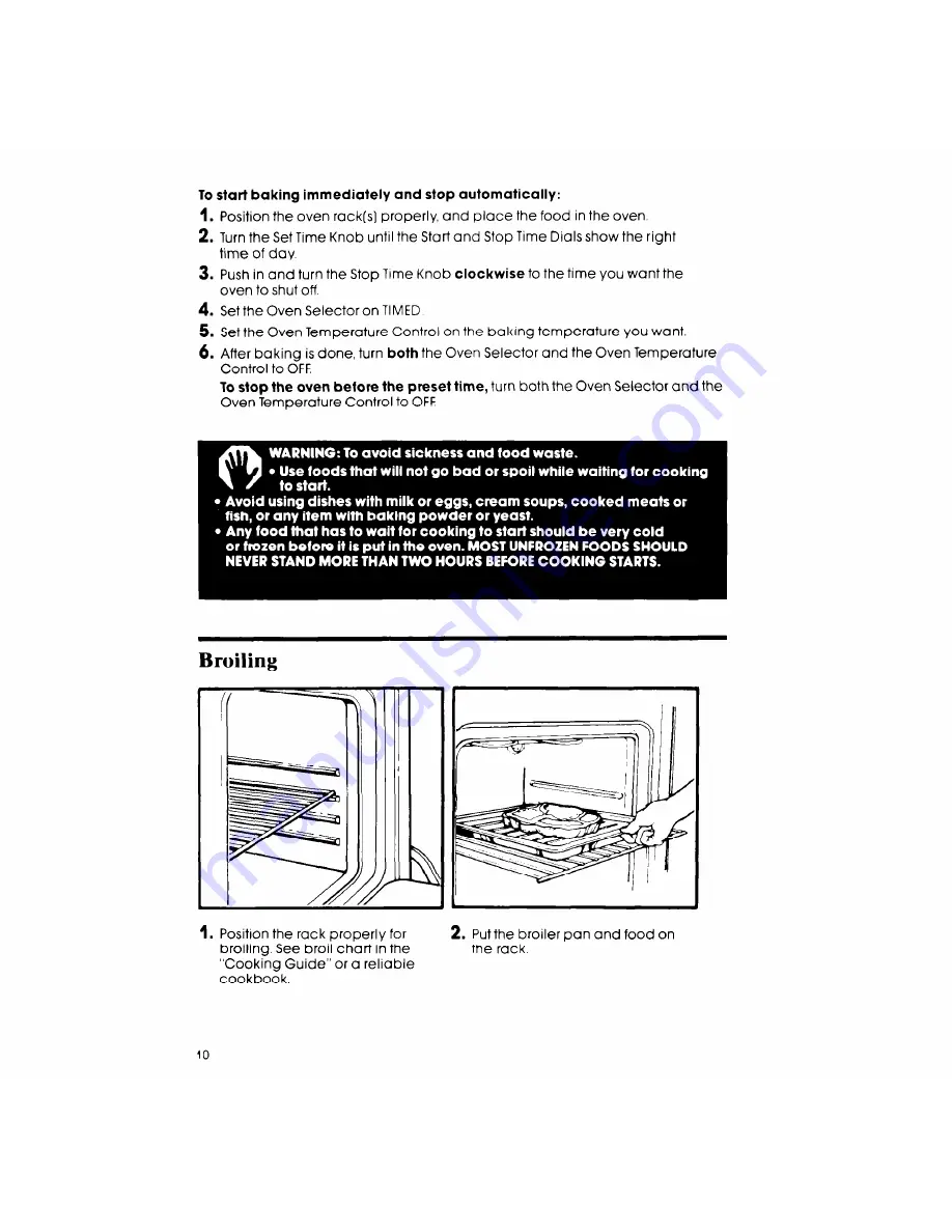 Whirlpool RM255PXP Скачать руководство пользователя страница 10