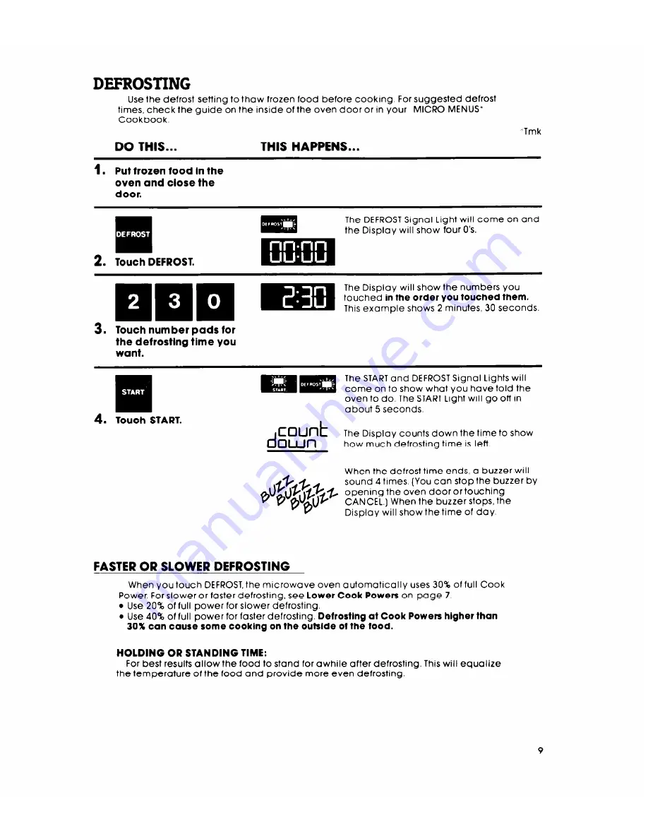 Whirlpool RM278PXL Скачать руководство пользователя страница 9