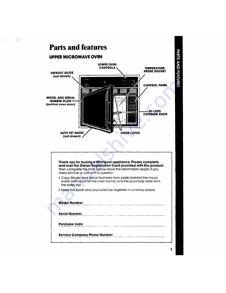 Whirlpool RM778PXT Use & Care Manual Download Page 3