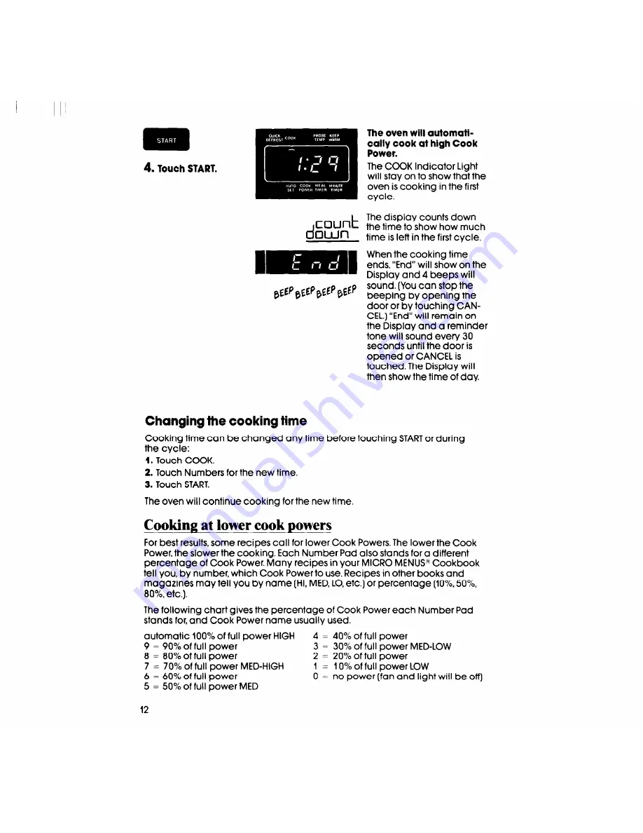 Whirlpool RM778PXT Use & Care Manual Download Page 12