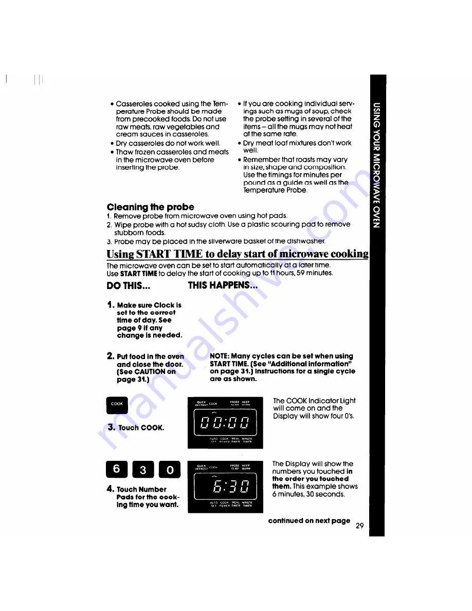 Whirlpool RM778PXT Use & Care Manual Download Page 29