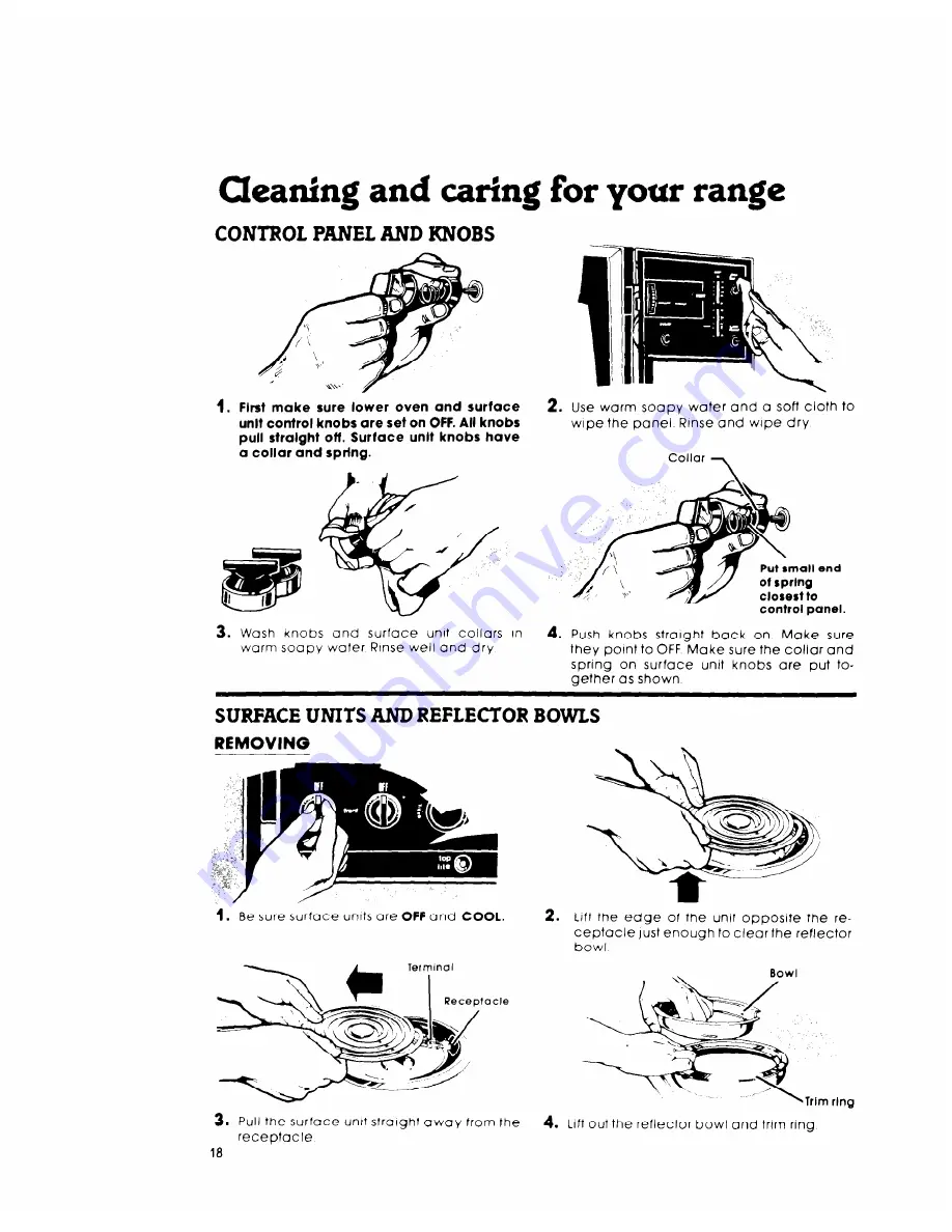 Whirlpool RM973PXL Use & Care Manual Download Page 18