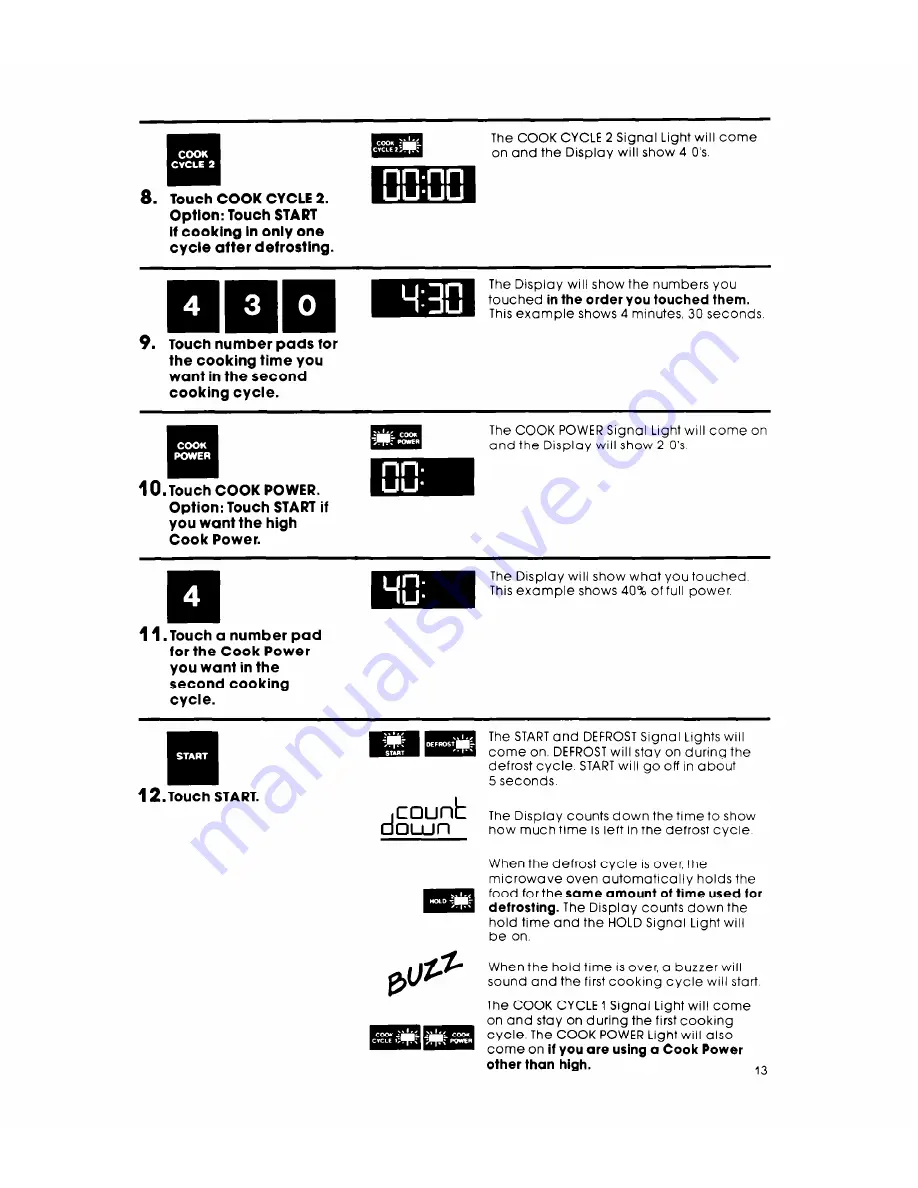 Whirlpool RM988PXK Скачать руководство пользователя страница 13