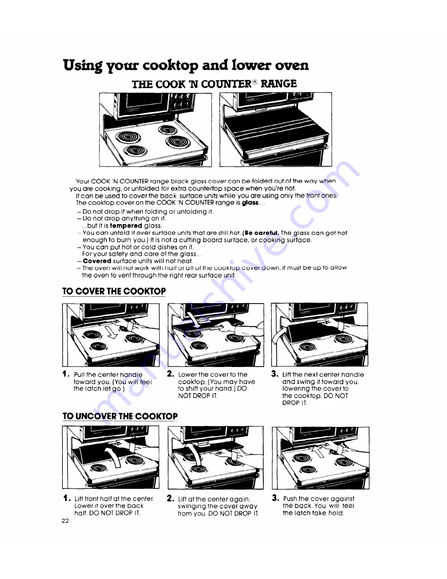 Whirlpool RM988PXK Use & Care Manual Download Page 22