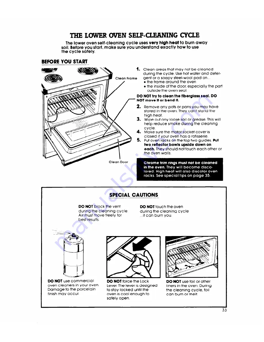 Whirlpool RM988PXK Use & Care Manual Download Page 33