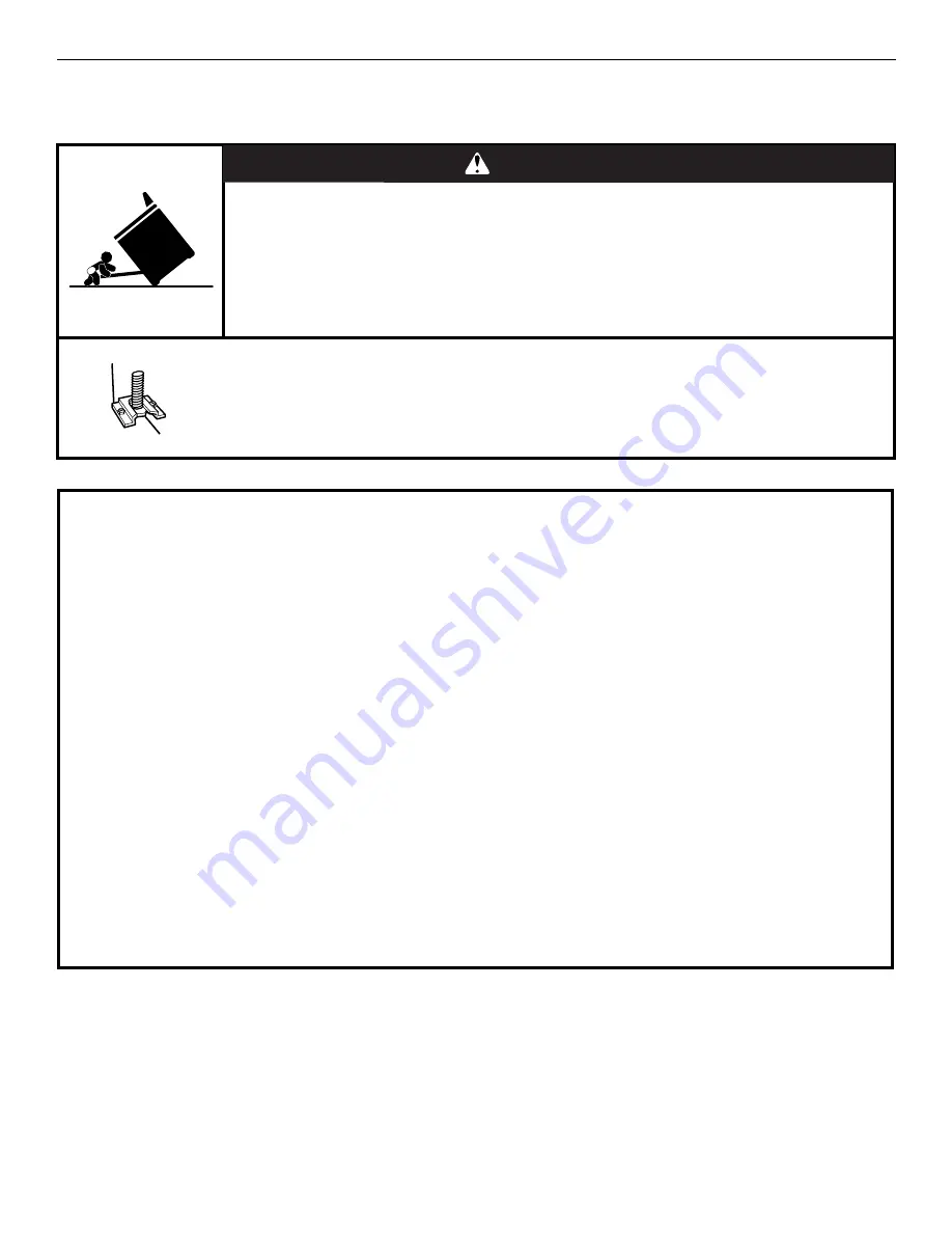 Whirlpool Roper FGS325RQ0 Use And Care Manual Download Page 4