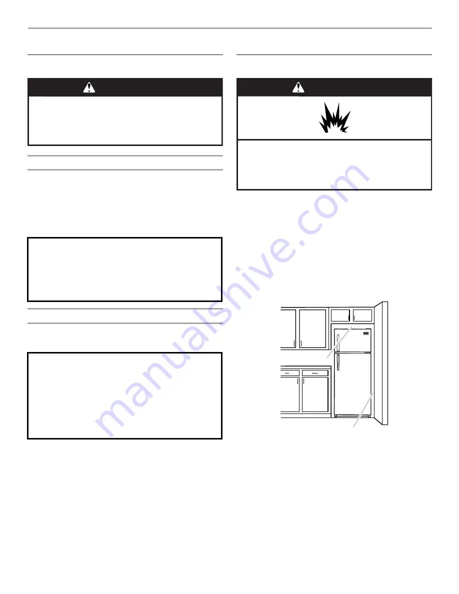 Whirlpool Roper RT14BKXSQ00 Use & Care Manual Download Page 3